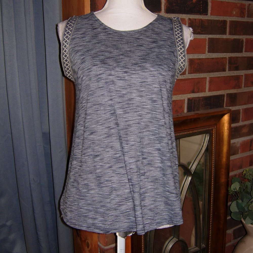 W5 Blue Sleeveless Top XS